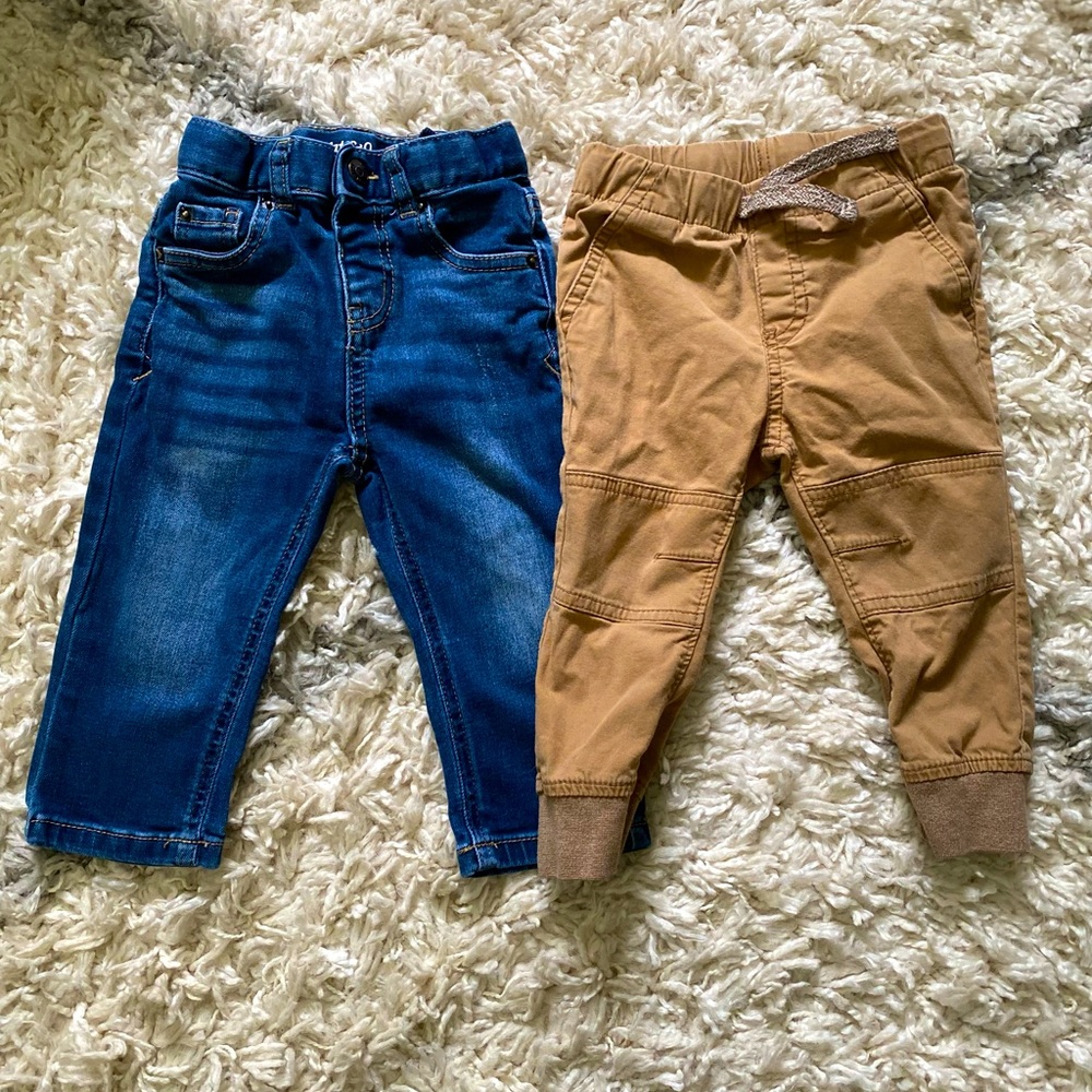 2 pack Jeans and Khaki